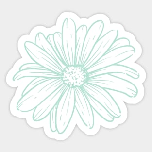 Daisy Flower Sticker